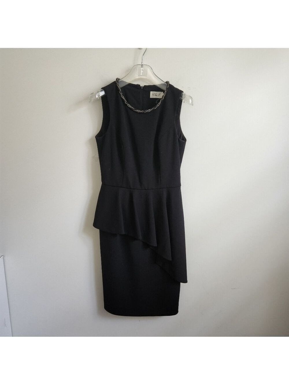 ELIZA J  | cocktail dress peplum black sz 4